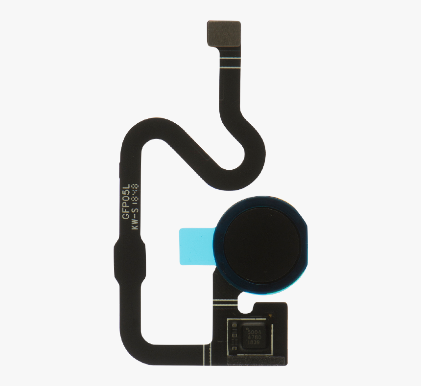 Google Pixel 3a Xl Black Fingerprint Scanner Replacement - Sata Cable, HD Png Download, Free Download