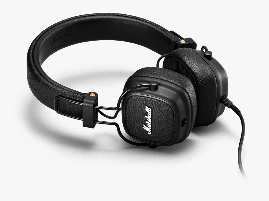 Major Iii Black Black"
 Data Srcset="https - Marshall Major Iii Headphones, HD Png Download, Free Download