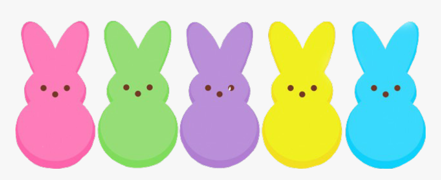 #peeps #easter #bunnyrabbit #eastertime #eastereggs - Easter Clip Art Peeps, HD Png Download, Free Download