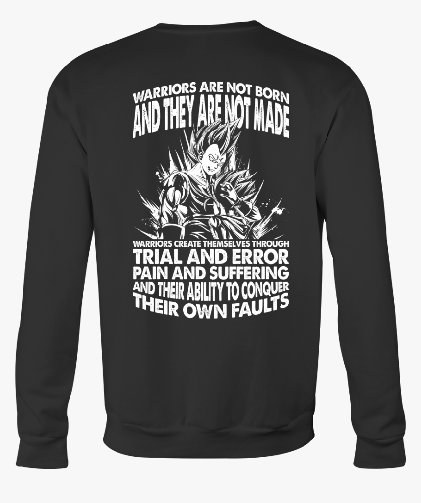 Super Saiyan Majin Vegeta And Trunks Sweatshirt T Shirt - Long-sleeved T-shirt, HD Png Download, Free Download