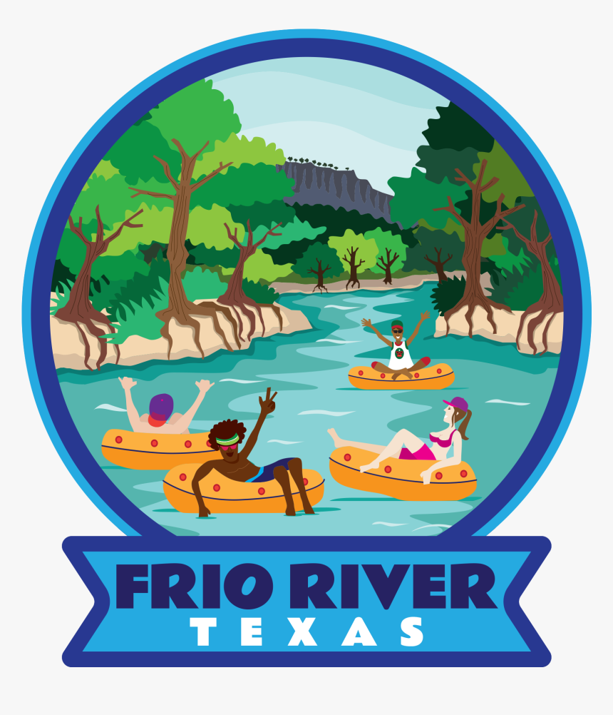 Tubing River Peeps"
 Class="lazyload Lazyload Mirage - Frio River Clip Art, HD Png Download, Free Download