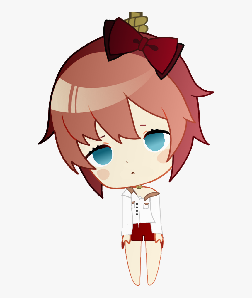 Doki Doki Literature Club Sayori Chibi, HD Png Download, Free Download