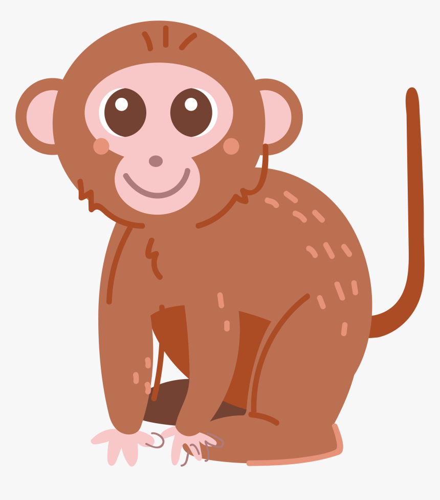 Ape Clipart Monke - Primate, HD Png Download, Free Download