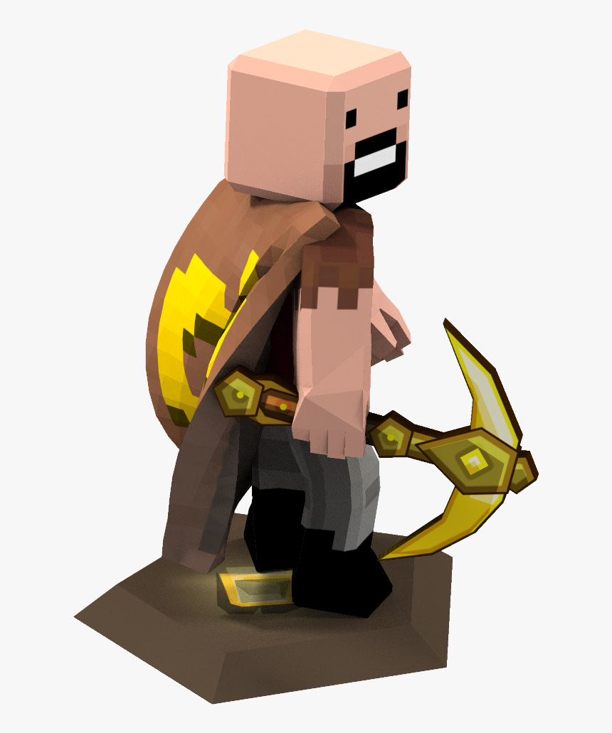 Notch Minecraft Skin With Cape , Png Download - Download Skin Minecraft Notch, Transparent Png, Free Download