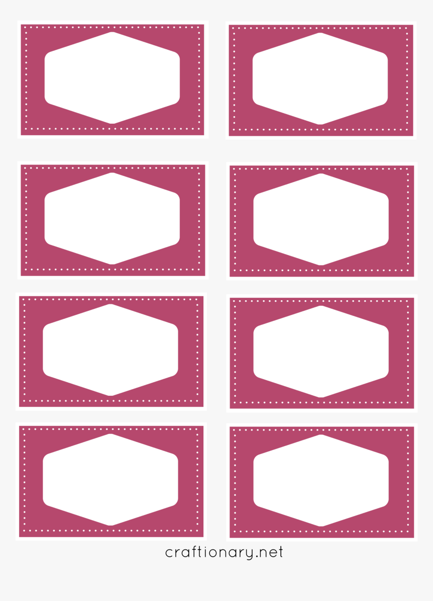 Book Label Printables Pink - Book, HD Png Download, Free Download