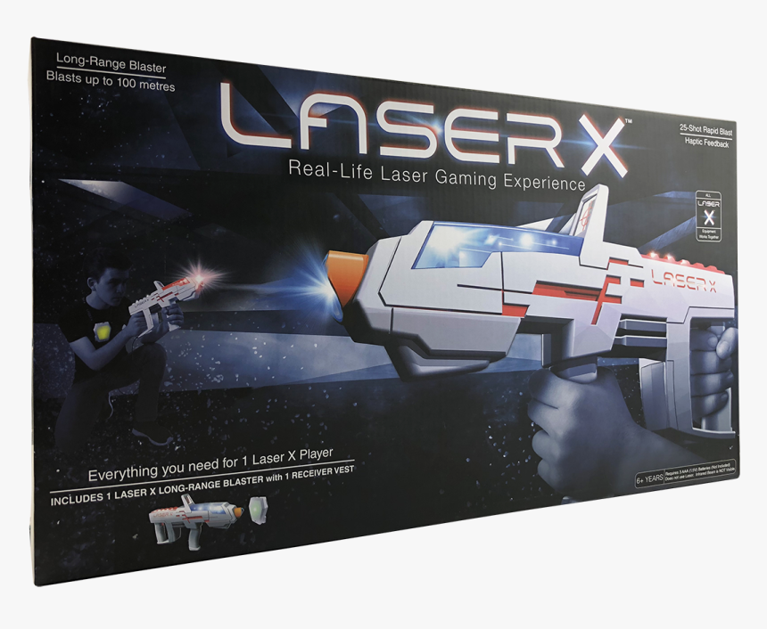 Laser X Long Range Blaster , Png Download - Laser X Long Range Blaster, Transparent Png, Free Download
