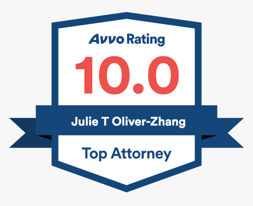 Julie T Oliver-zhang - Avvo Badge, HD Png Download, Free Download