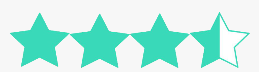 4 1 2 Star Rating, HD Png Download, Free Download