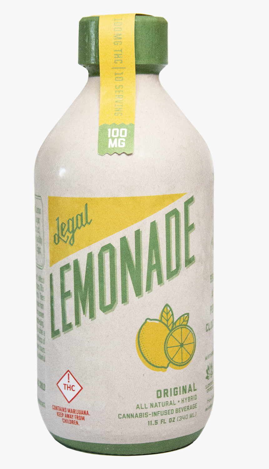 Lemonade Small - Glass Bottle, HD Png Download, Free Download