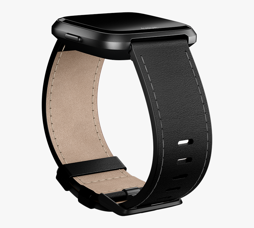 Fitbit Versa 2 Bracelet Cuir Homme, HD Png Download, Free Download