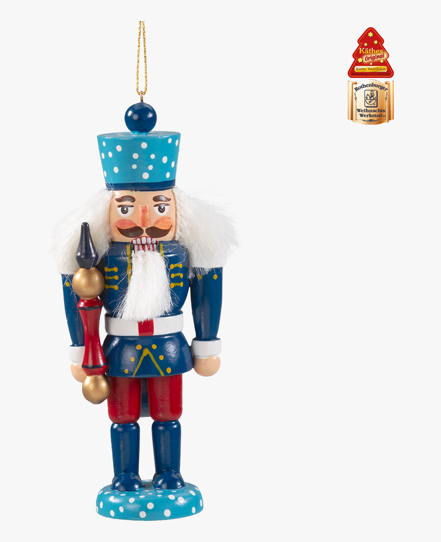 Decorative Nutcracker Christmas Ornament Figurine - Nutcracker Ornament Png, Transparent Png, Free Download