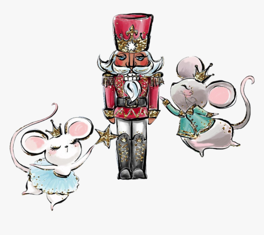 #watercolor #nutcracker #ballet #toysoldier #mice #star - Фон Щелкунчик, HD Png Download, Free Download