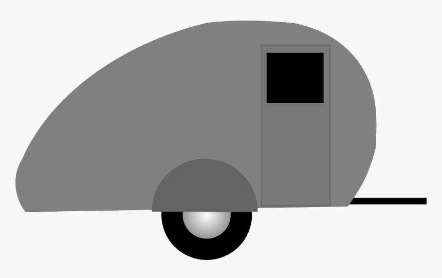 Teardrop Camper Clipart, HD Png Download, Free Download