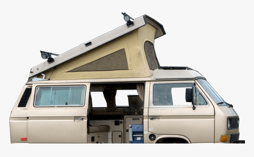 Vw Camper Van Transparent - Van, HD Png Download, Free Download