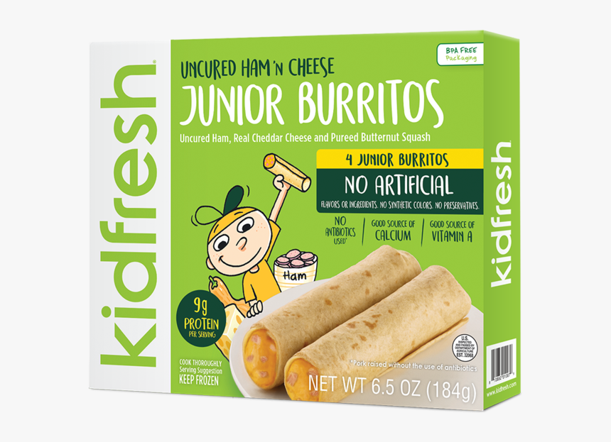 Kidfresh Burrito, HD Png Download, Free Download