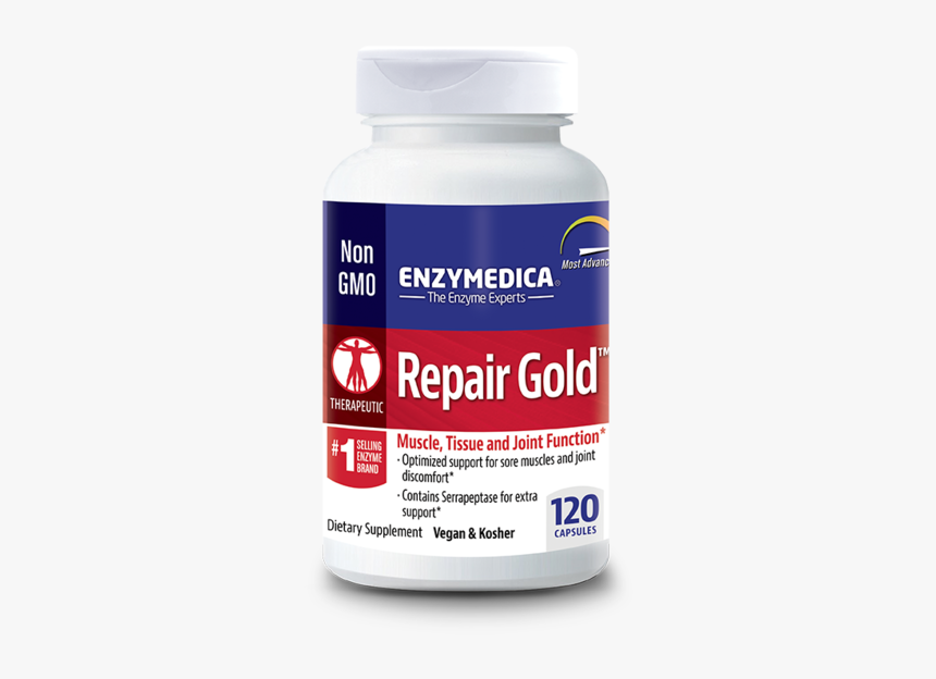 Enzymedica Serra Gold, HD Png Download, Free Download