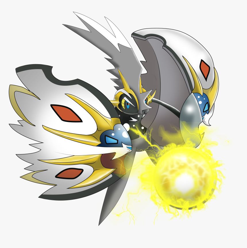 Com/art/tapu Leo Tapu Koko Solgaleo Fusion - Tapu Koko And Solgaleo Fusion, HD Png Download, Free Download