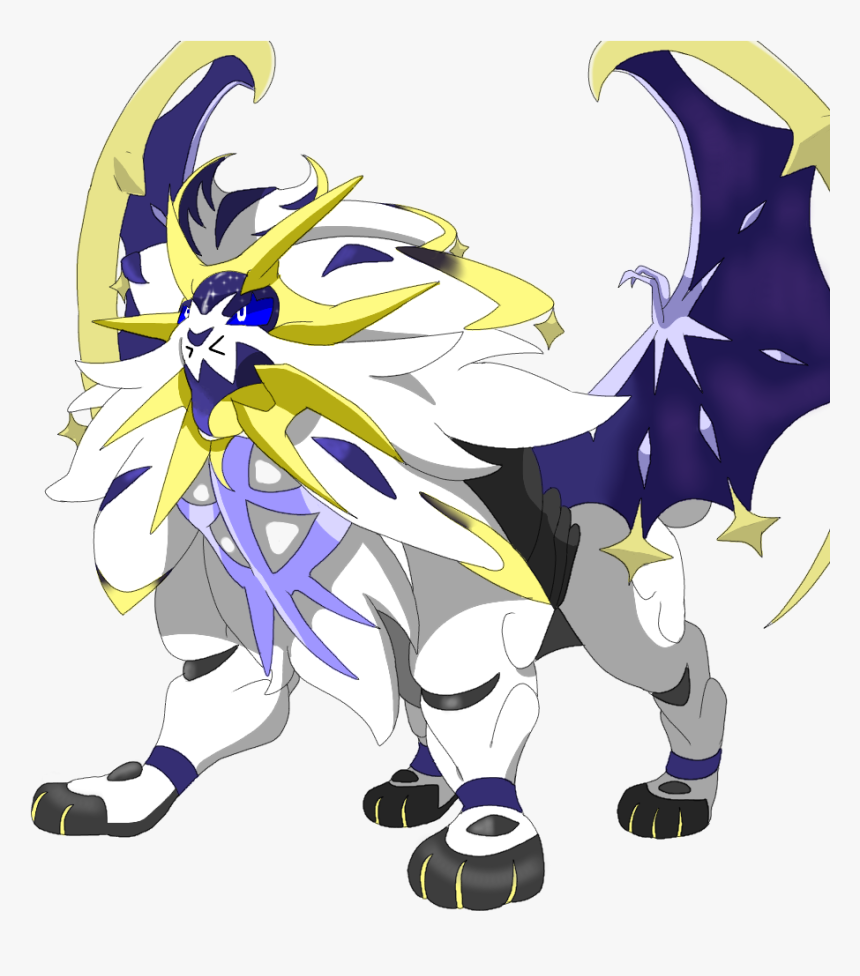 Solgaleo And Lunala Art, HD Png Download, Free Download