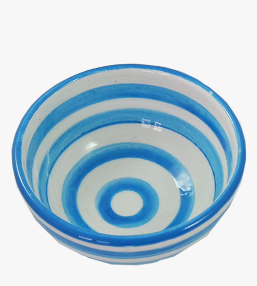 Turquoise Stripe Tiny Bowl - Circle, HD Png Download, Free Download