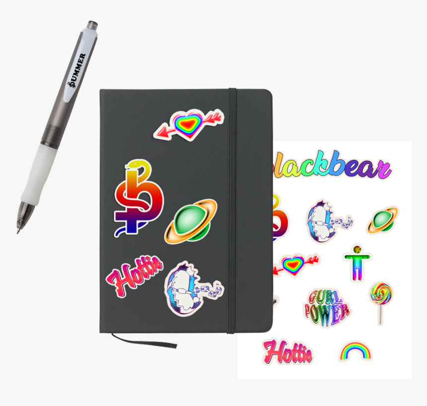 Journal, Pen, Sticker Bundle"
 Class="lazyload Lazyload, HD Png Download, Free Download