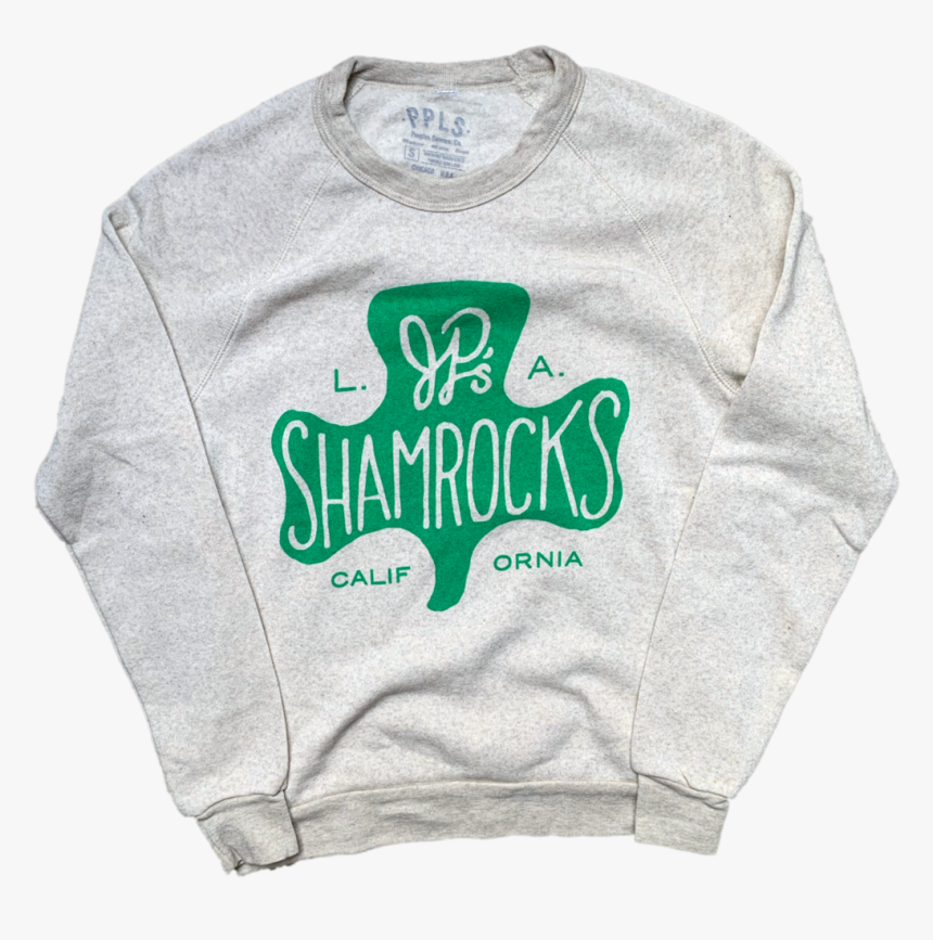 Shamrocks Sweatshirt - Long-sleeved T-shirt, HD Png Download, Free Download