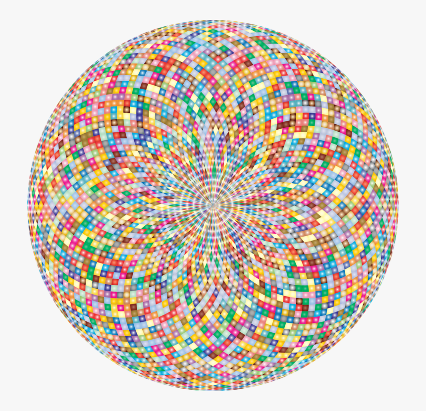 Circle,line,mosaic - Circle, HD Png Download, Free Download