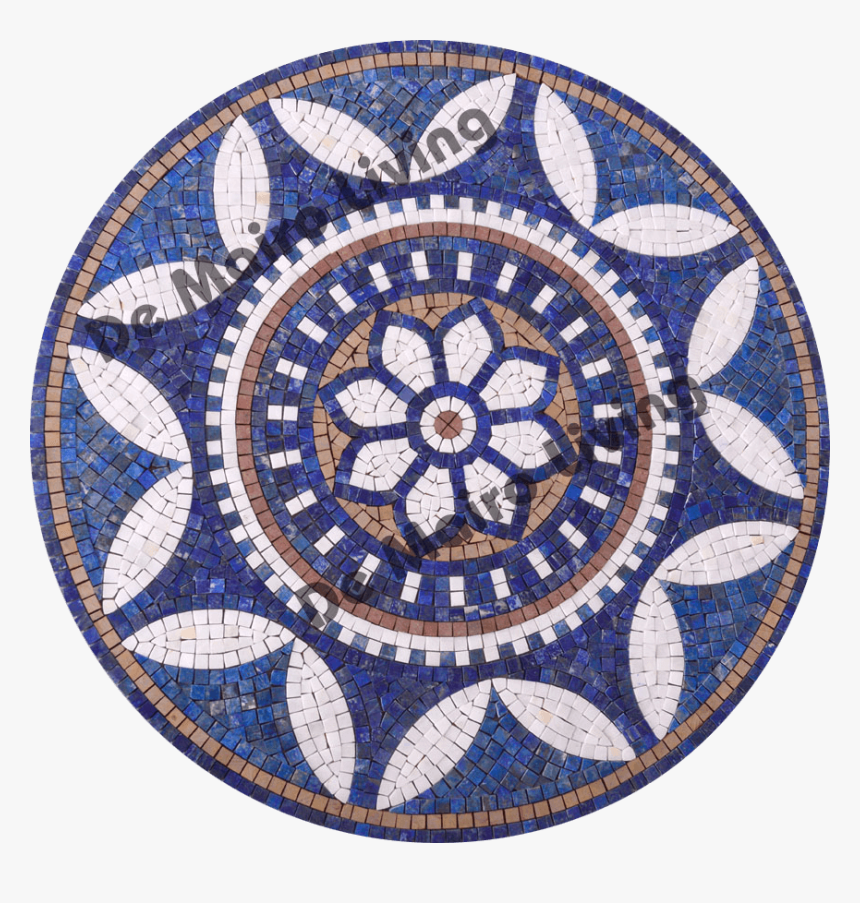 Lapis Lazuli Mosaic Art - Lapis Lazuli Used As A Mosaics, HD Png Download, Free Download