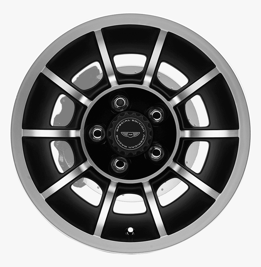 Vector Satin Black Machined - Hubcap, HD Png Download, Free Download