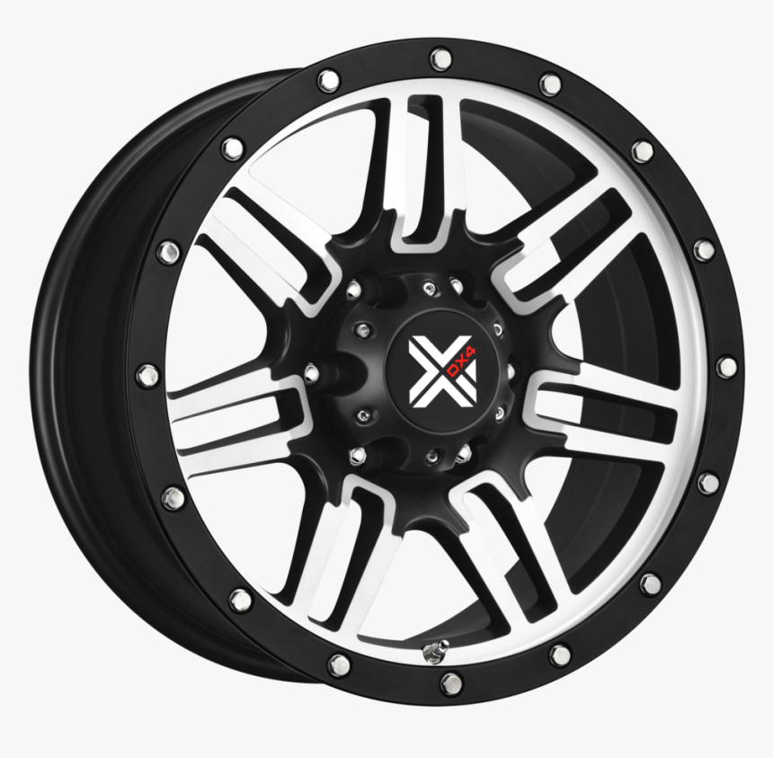 Car Tire Clipart Svg Royalty Free Download Flat Tire - Wheels 4x4 Usa 17x9 Black Machined, HD Png Download, Free Download