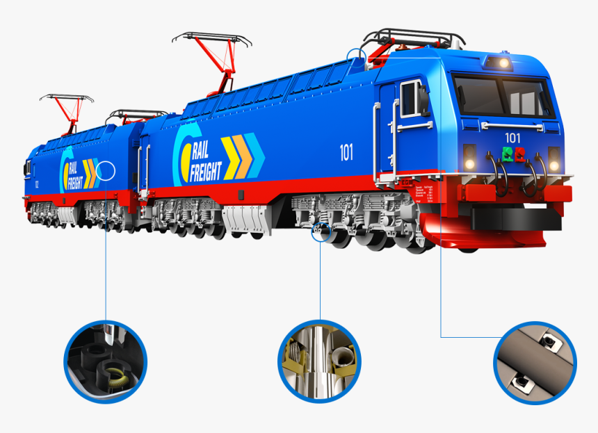 Electric Freight Locomotive, HD Png Download, Free Download