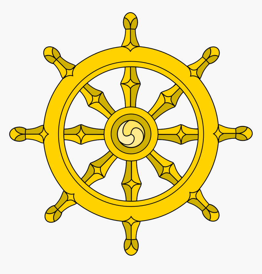 Chakra Png - Sacred Symbol For Buddhism, Transparent Png, Free Download