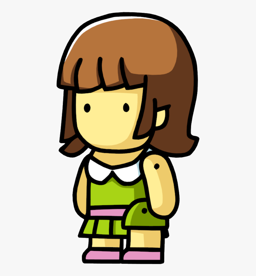 Girlfriend - Scribblenauts Girlfriend, HD Png Download, Free Download