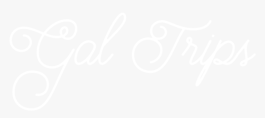 Gal Trips - Johns Hopkins Logo White, HD Png Download, Free Download