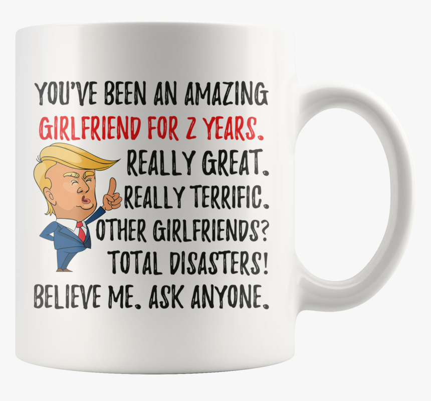 Funny Fantastic Girlfriend For 2 Years Coffee Mug, - 24th Anniversary Funny, HD Png Download, Free Download