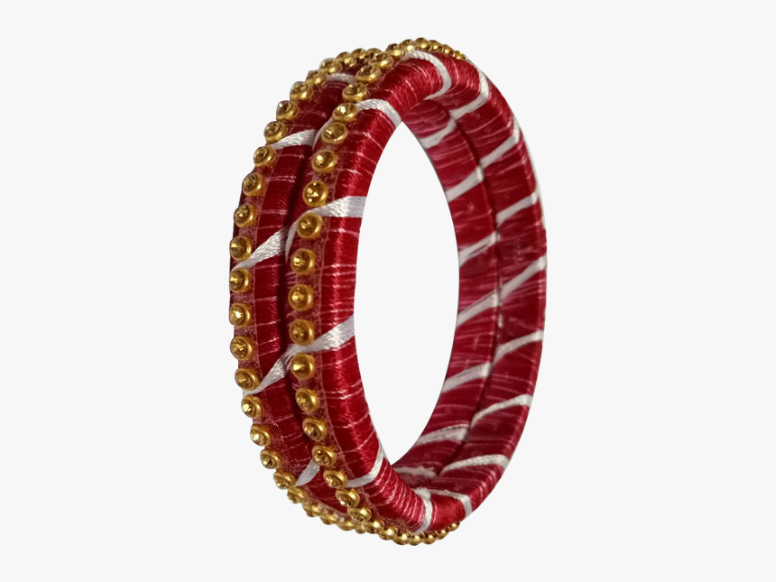 Red And Stone Bangle - Red Bangles Png, Transparent Png, Free Download