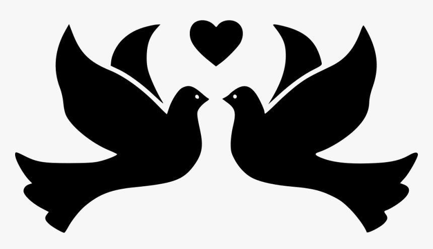 Vector Doves Dove Bird - Wedding Dove Icon Png, Transparent Png, Free Download