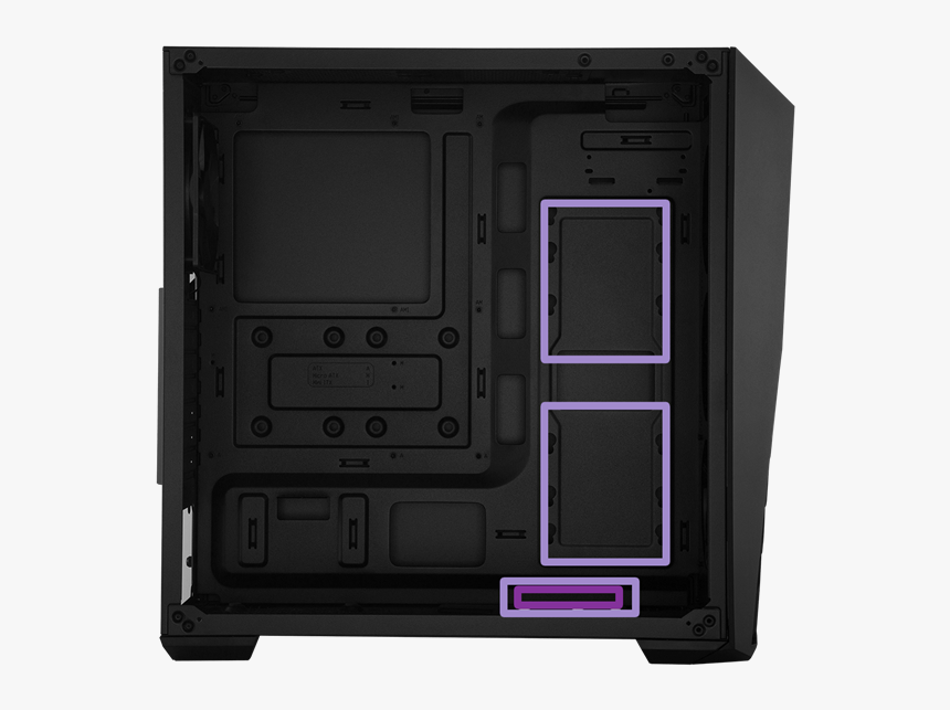 K501l Cooler Master Coolermaster Cpu Cabinet - Computer Case, HD Png Download, Free Download