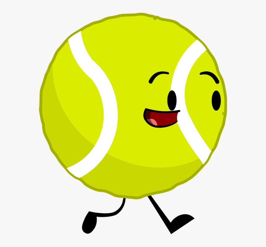 Tennis Ball Pose - Bfdi Tennis Ball Png, Transparent Png, Free Download