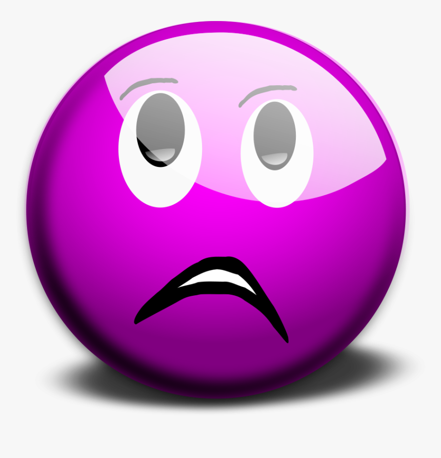 M Face Purple Smiley Svg Clip Arts - Smiley Emoticon, HD Png Download, Free Download