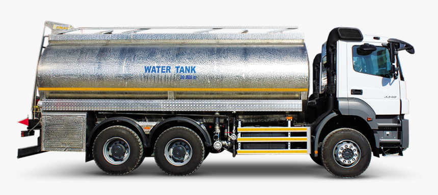 Fire Fighting Water Tanker - Tank Truck Png, Transparent Png, Free Download