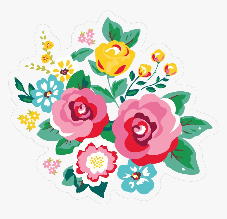 Print And Cut Flowers , Png Download - Floribunda, Transparent Png, Free Download