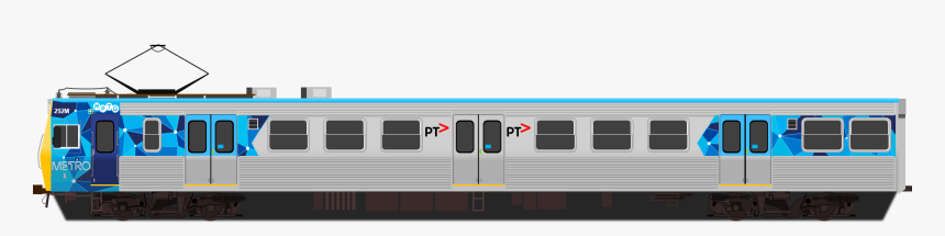 Transparent Train Metro - Electric Locomotive, HD Png Download, Free Download