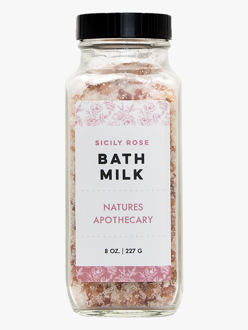 Sicily Rose Coconut Milk Bath - Bottle, HD Png Download, Free Download