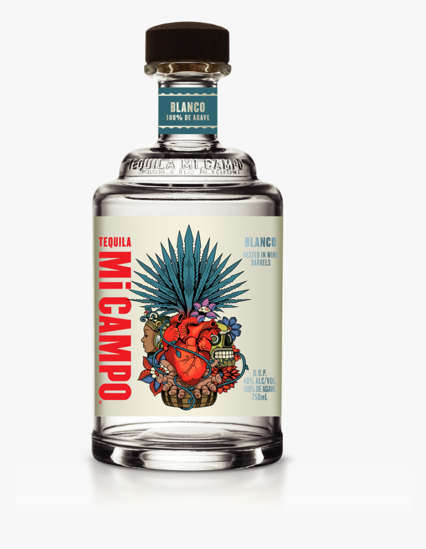 Mi Campo Blanco Tequila 750 Ml - Mi Campo Tequila, HD Png Download, Free Download