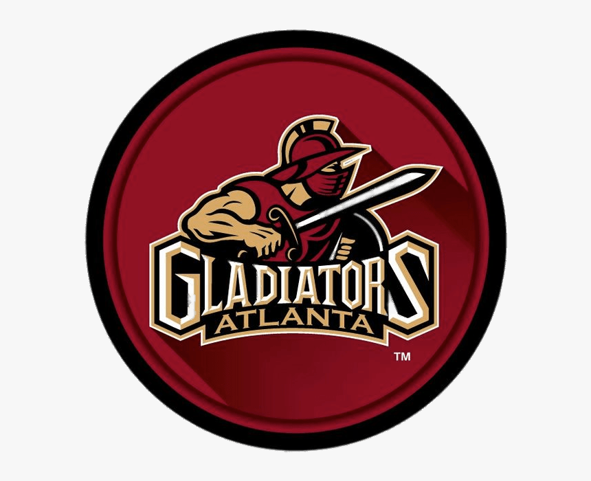Atlanta Gladiators Badge - Atlanta Gladiators, HD Png Download, Free Download