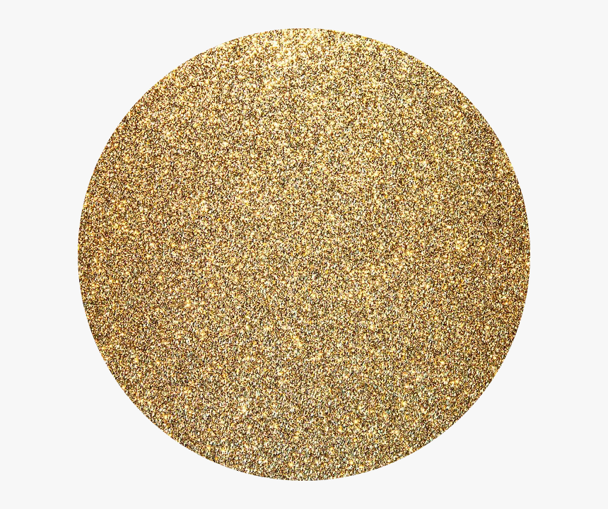 #kpop #glitter #gold #background #golden #circle #shapecrop - Background Glitter Gold Circle, HD Png Download, Free Download