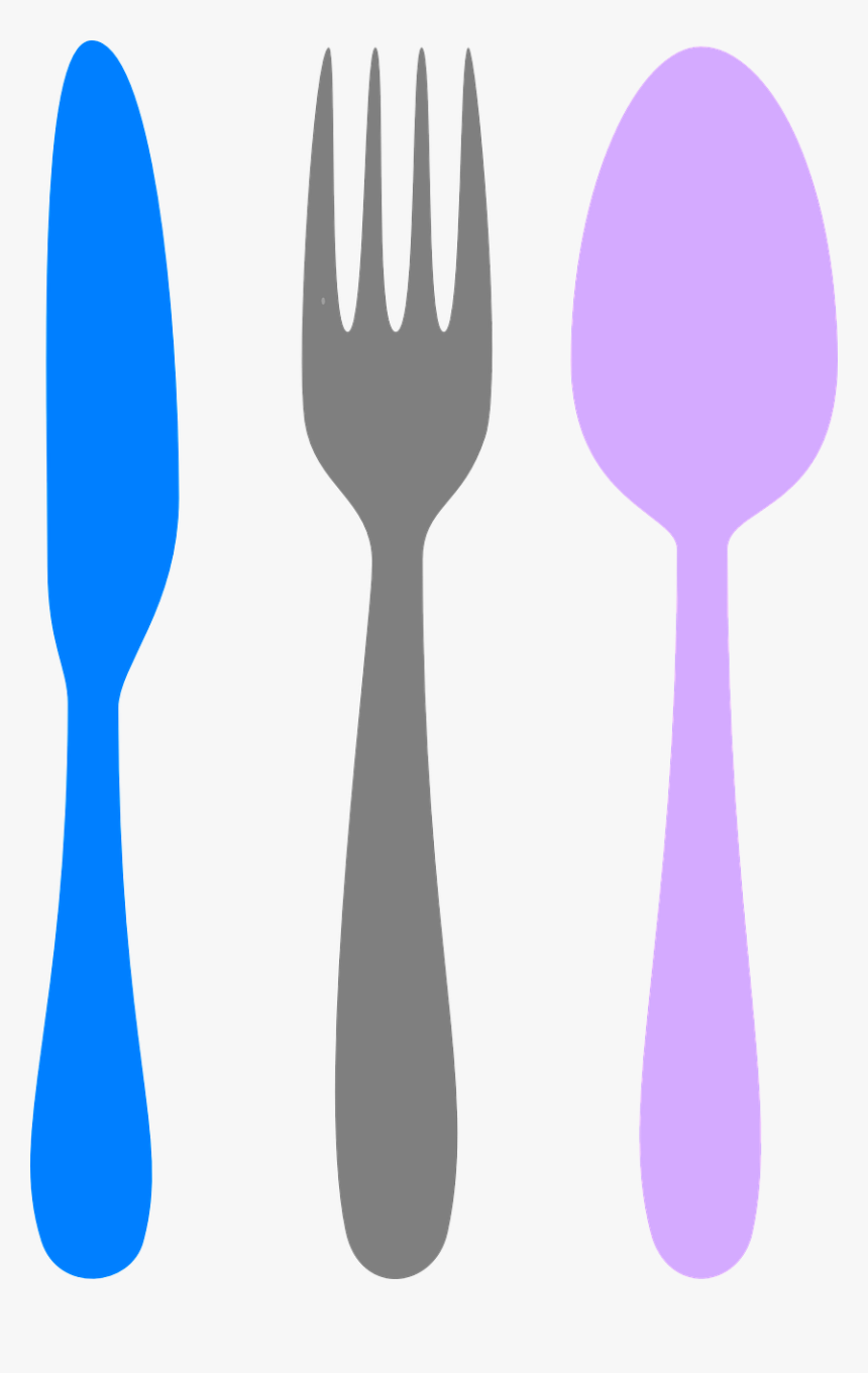 Knife Fork Spoon Silverware Png Image - Cutlery Clipart, Transparent Png, Free Download