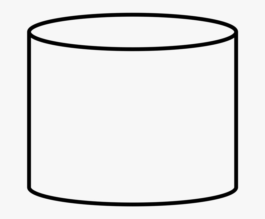 Transparent Cylinder Clipart Black And White - Cylinder Clipart Black And White, HD Png Download, Free Download