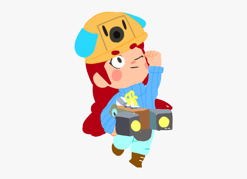 Thumb Image Jessie Brawl Stars Hd Png Download Kindpng - brawl stars jessie 3d png background