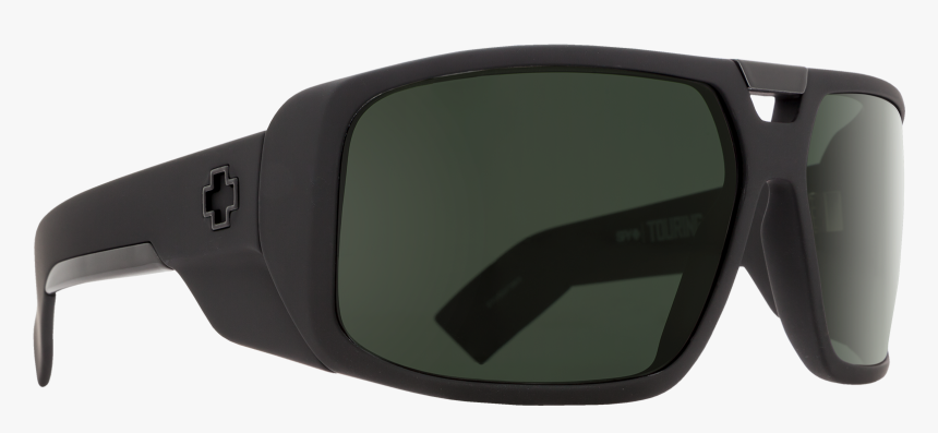 Soft Matte Black/happy Gray Green - Spy Sunglasses General, HD Png Download, Free Download